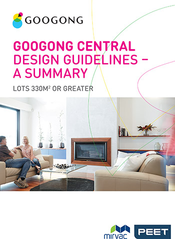 Googong Central design guidelines summary