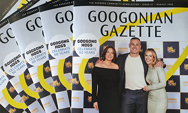 GOOGONIAN GAZETTE OUT NOW